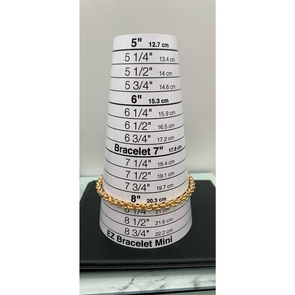 Lot Os 2 Twisted Stiff Chain Link Bangle Bracelets 1 Silver Tone 1 Gold Tone - Picture 4 of 4